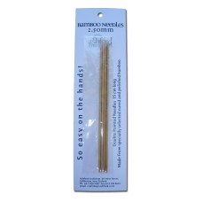2.50mm Double Pointed Bamboo